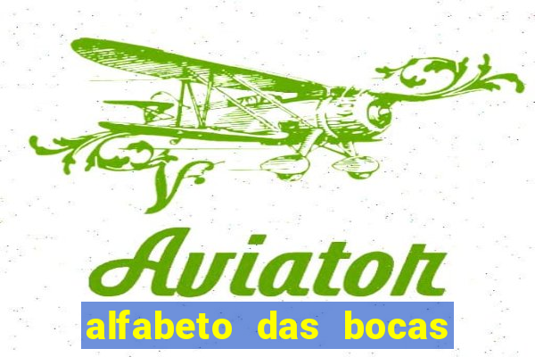 alfabeto das bocas para imprimir pdf